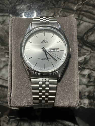 Lorus silver tone men - tone, men’s