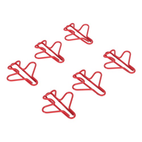 Paper clip set plane shaped - paper,
