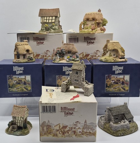 Vintage job lot lilliput lane - vintage,