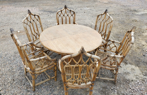 Vintage outdoor indoor - , bamboo