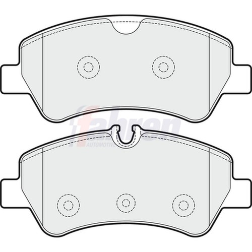 Brake pads set for - set,