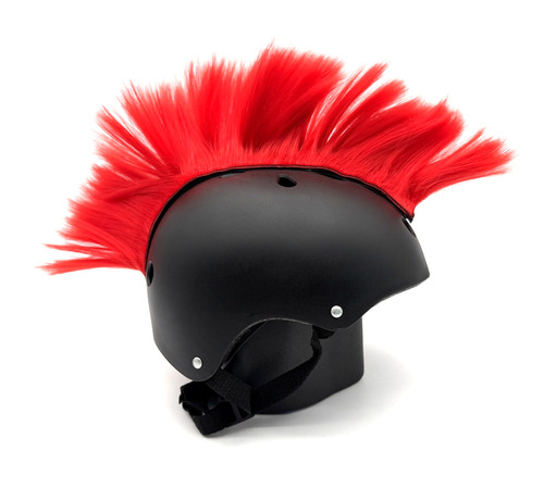 Red ski snowboard bike helmet - red, ski/