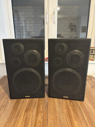 Vintage aiwa speaker - aiwa, sx-77