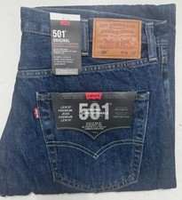 Levi's 501 Original Regular Fit Original Blue Jeans Straight Leg all Sizes