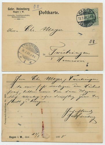 55714 postcard used - 55714,