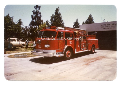 Fire truck engine 163 los - fire,
