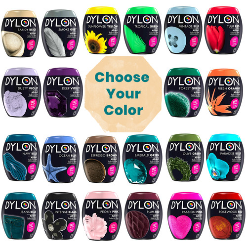 Fabric machine dye pods 350g - pods,