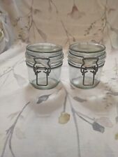 Mason Glass jars with rubber seals
