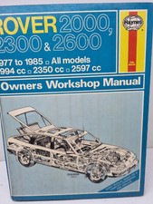 Haynes Rover 2000 2300 & 2600