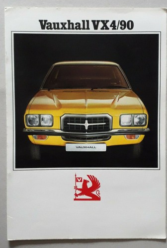 Vauxhall brochure 1973 - vx, 4/90