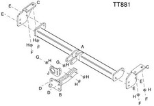 Towtrust Fixed Flange