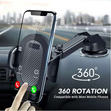 ?Universal Car Phone Holder 360° Rotatable Suction Dashboard Mount Windscreen