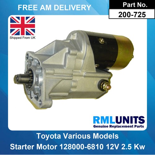Starter motor for toyota hiace - motor,