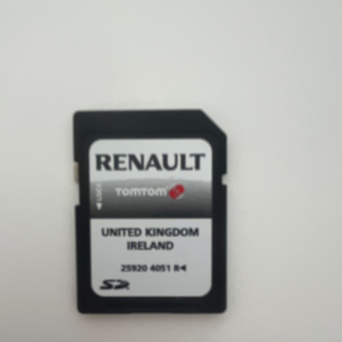 Renault genuine sat nav - sat, sd