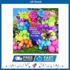 Vibrant 190Pcs Rainbow Balloon