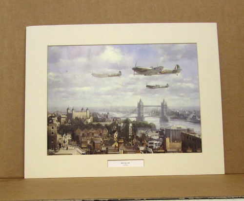 Spitfires over london - london, by