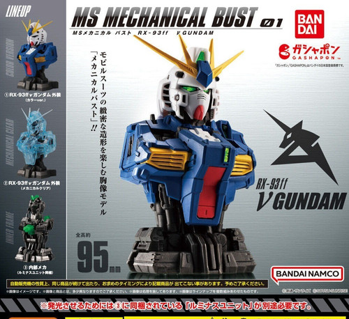 Gundam mechanical bust - bust, v