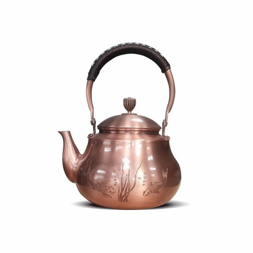 Copper kettle handmade teapot - kettle,