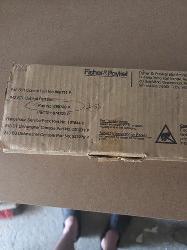 Fisher paykel 880733p p42 - fisher, &