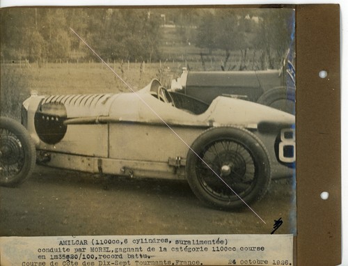 1926 amilcar 1100cc - 🏁,