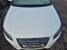 AUDI A3 CONVERTIBLE WHITE BONNET