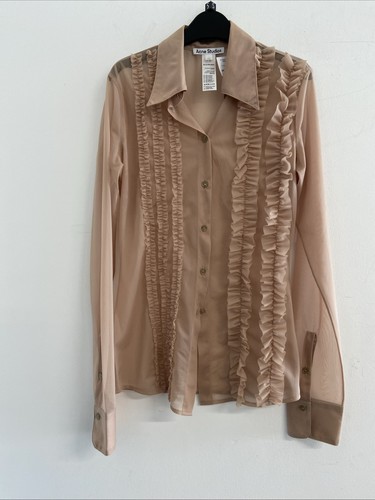 Acne studio button down blouse - acne,