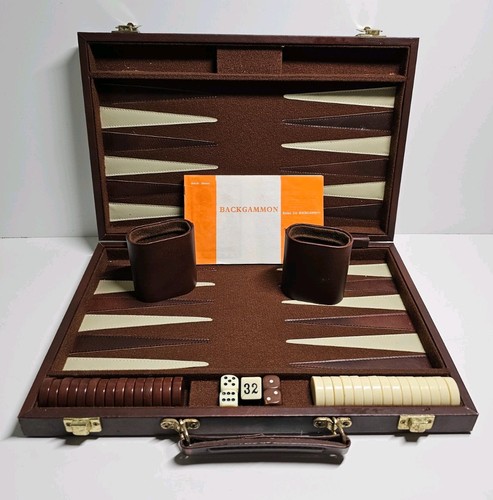 Vintage backgammon travel - ,