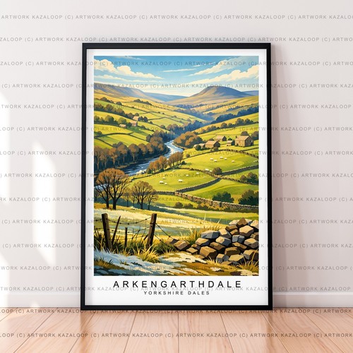 Arkengarthdale unframed - arkengarthdale,