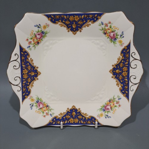 Tuscan bone china cake - china, plate