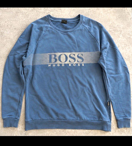 Hugo boss men blue logo - blue,