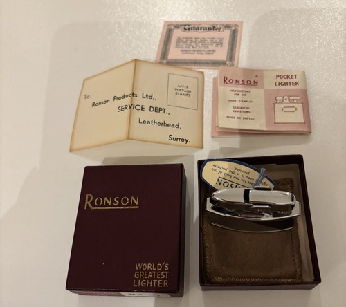 Vintage ronson milady petrol - milady,