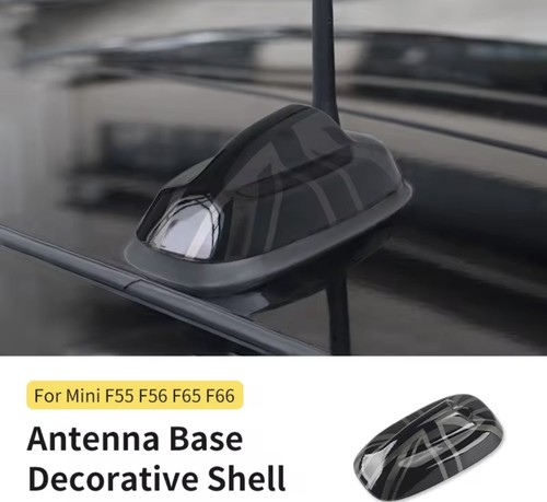 Black union jack aerial - black,