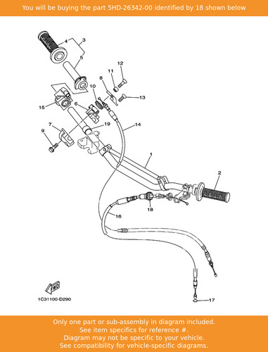 Yamaha boot cable - yamaha,