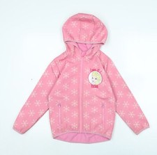 Disney Girls Pink Rain Coat