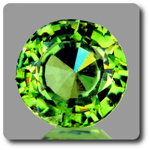 Grenat demantoide 74 cts - grenat, 0.74