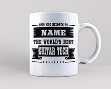 Guitar Tech Personalised Name