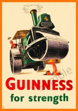 Steam Roller Vintage GUINNESS