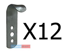 12 X Metal Trailer Cover Tie