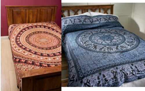 Fairtrade double bedspread - fairtrade,
