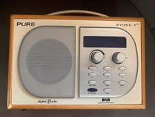 Pure Evoke 1XT Digital Radio & Power Supply DAB/FM/AUX , Quality Speaker,need Ps