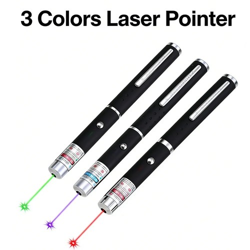 Red laser pointer pen - red, light