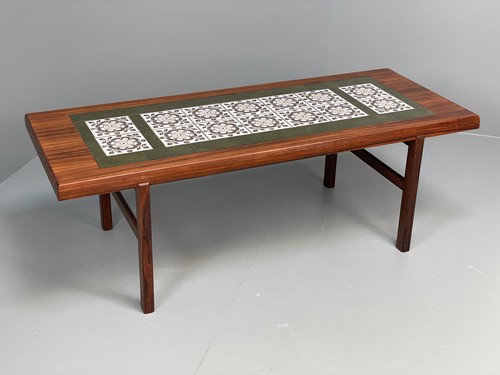 Vintage rosewood coffee table - rosewood,