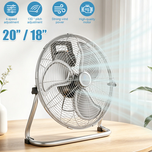 Metal floor fan high velocity - floor,