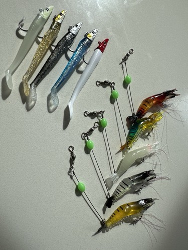 Sea fishing jig lures - 10,