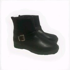 WOMENS BUCKLE FLAT LOW HEEL