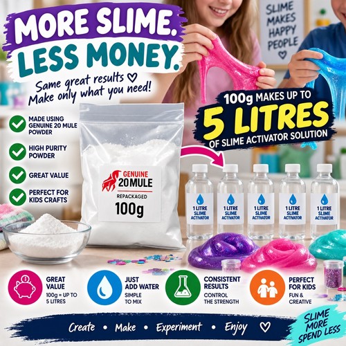 Diy slime activator - activator, powder