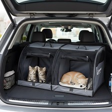 Dual Compartment Pet Carrier