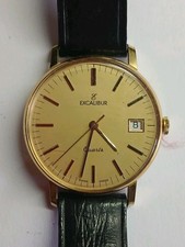 Mens Vintage Excalibur Swiss Made Sold As Spares Repairs Used