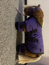 Crafty Ponies Purple Rug, Leg Wraps and Headcollar Set (PONY NOT INCLUDED)