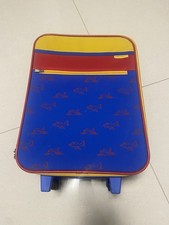 Aeroplane Design Childrens Suitcase Luggage Bag Red Blue Yellow Boys Girls
